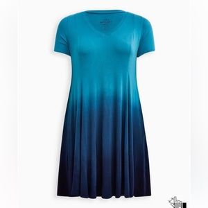 NWT Torrid Mini Super Soft Trapeze Dress with POCKETS!